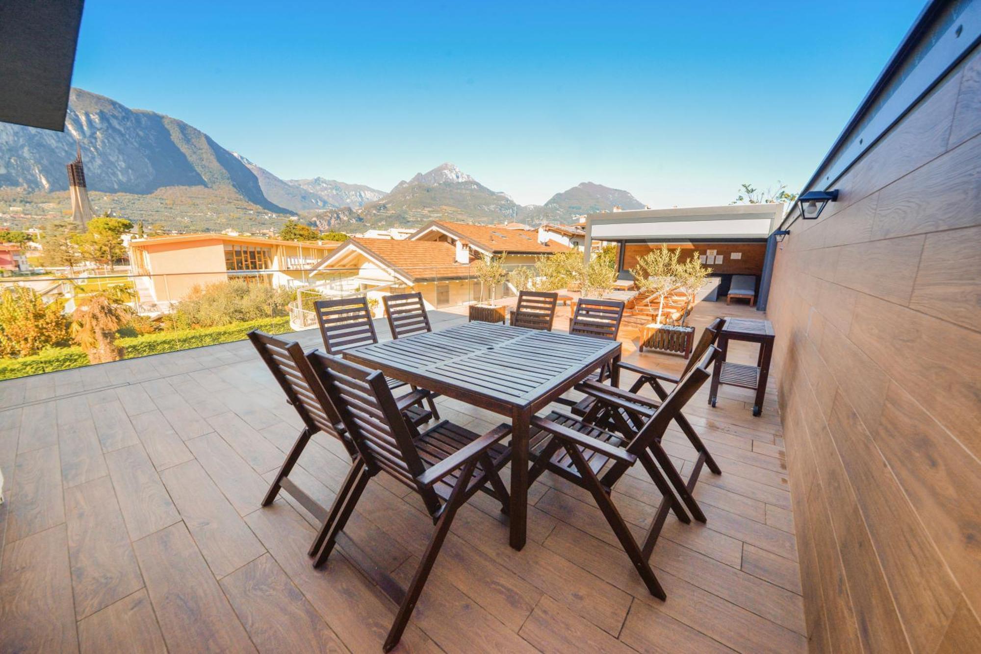 Ferienwohnung Garda Family & Solarium Riva del Garda Exterior foto